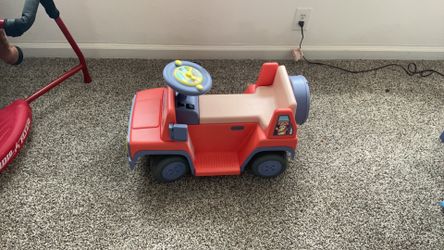Bluey Chargeable Car