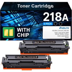 218A Black Toner Cartridges (with Chip)