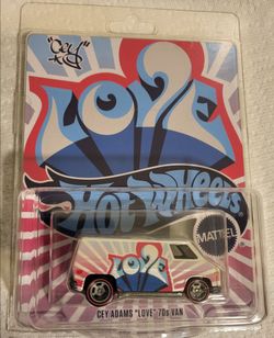 hot wheels cey adams "love" 70's van
