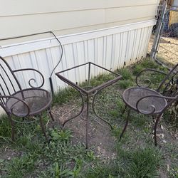 Outdoor Patio Bistro Table set