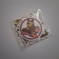 Masha And The Bear 30 Piece Stickers 