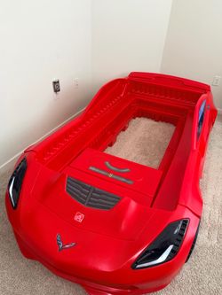 Corvette Convertible Toddler/Twin Bed with Lights