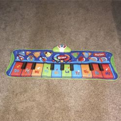 Step-to-Play Piano Mat - Musical Electronic Floor Keyboard for Toddlers and Kids