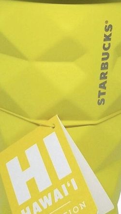 Starbucks Metal 16 Oz Pineapple Tumbler