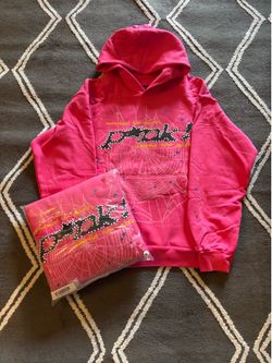 Spider Pink Punk Hoodie