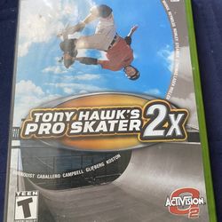 Tony Pro Skater 2x.  Xbox 