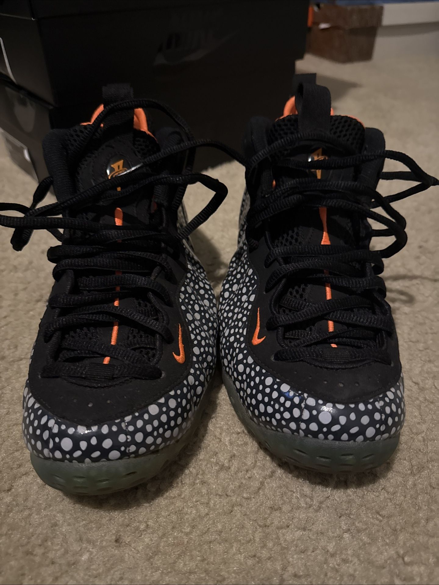 Nike Air Foamposite One Premium Safari 2013 Size 9.5