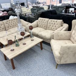 3 Pieces Living Room Set