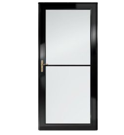 Andersen 3000 Series Retractable Black Door