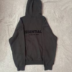Essentials Black Hoodie