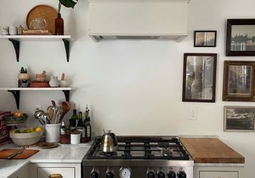 West Elm Marble Shelves