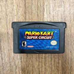 Mario Kart Super Circuit - Nintendo Game Boy Advance 