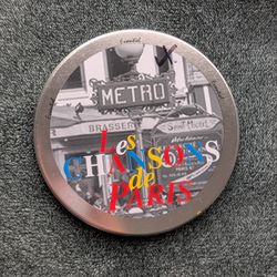 Les Chansons de Paris Audio CD in tin case with 18 tracks