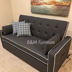 Brand New Sleeper/Pull Out Sofa Bed With USB Port 