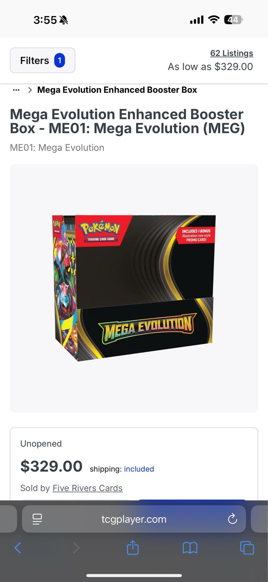 Mega Evolutions Booster Box - Enhanced Edition