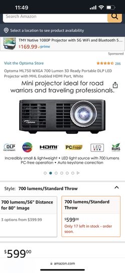 Optoma Projectors 