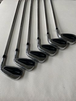 2025 TaylorMade Qi Iron Set 5-PW Upgraded Stiff Flex Shaft