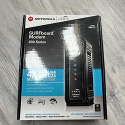 SURF Board Modem 200 Series Motorola Arris