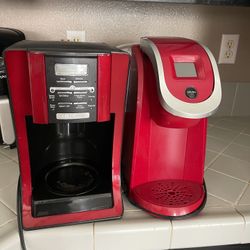 Coffe Maker Use But In Good Condition Both For $50
