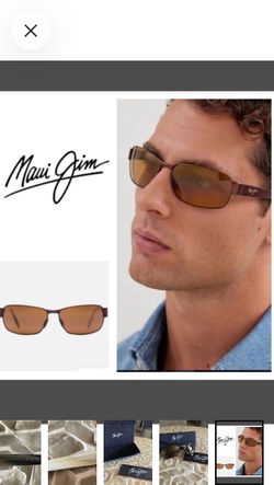 Maui Jim Black Coral Polarized Sunglasses in ‘copper’