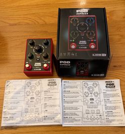 LINE 6 POD Express for electric guitar like new with box and manual