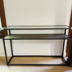 Crate and Barrel Console Table