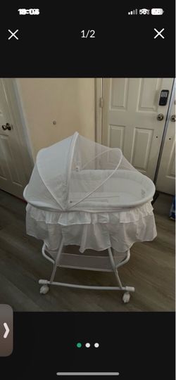 NEW WHITE DREAM ON ME BASSINET