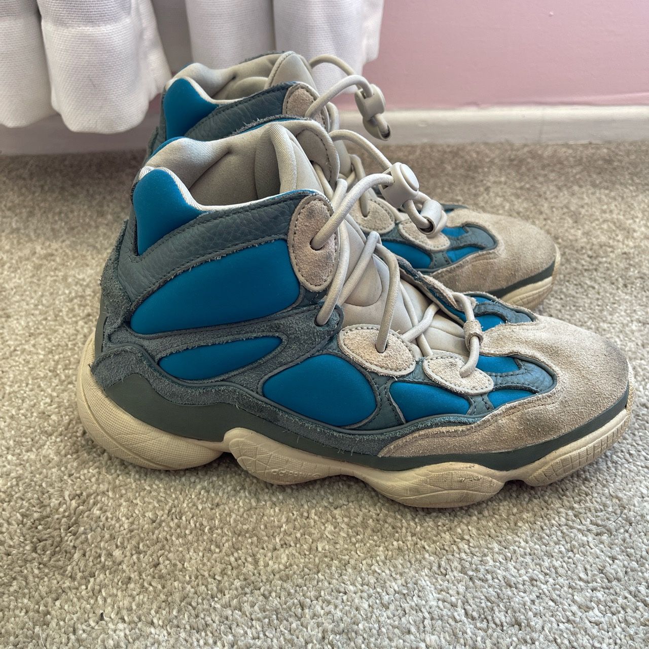 yeezy 500 high top frosted blue