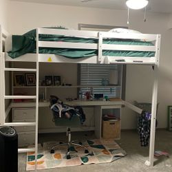 Loft Bed With Desk 