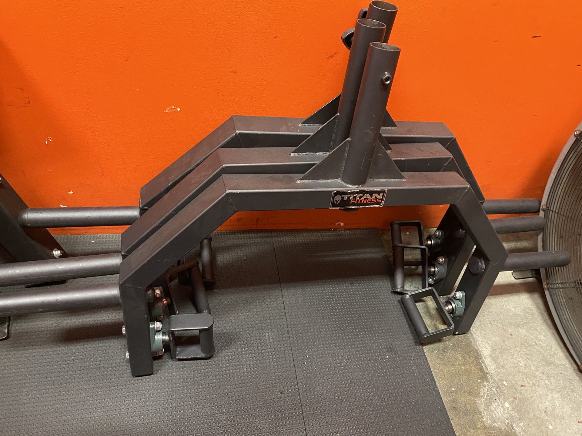 Titan Clean and Jerk Landmine attachment