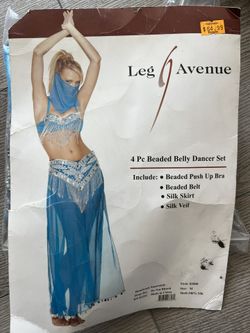 Women’s Beaded Belly Dancer Costume (size M)
