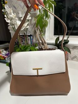 Tahari Logan flap shoulder bag