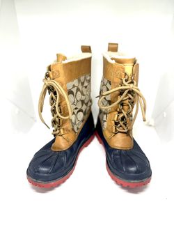 Coach duck boots discount
