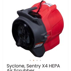 Syclone Sentry X4 Industrial Air Scrubber HEPAuu