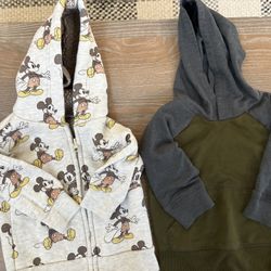 Gently Used Size 12m Sherpa Sweater Jacket And Sweater Gently Used $3 For All 