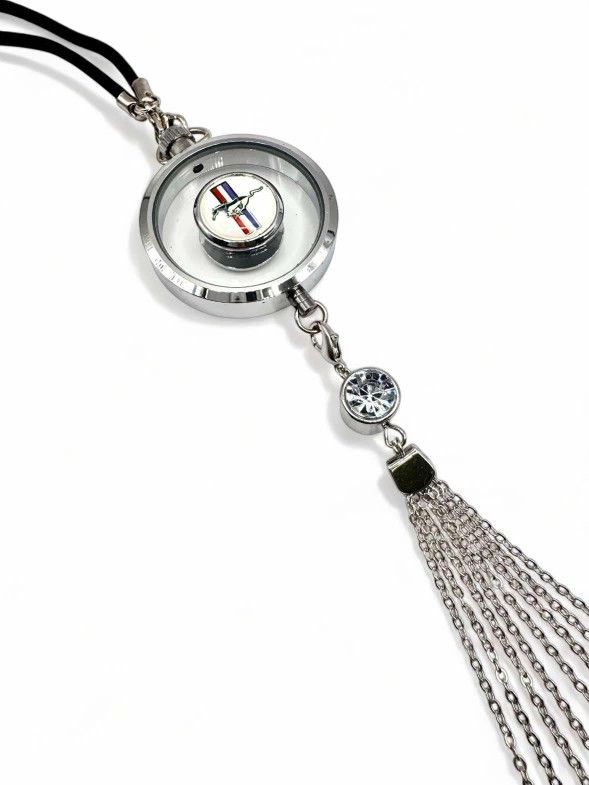 OIL DIFFUSER PENDANT FOR CAR WITH LOGO (MUSTANG)