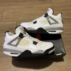 White Cement Jordan 4s (2016)
