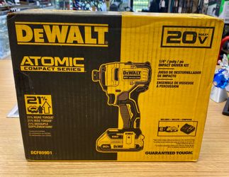 DeWalt DCF809D1 20V MAX ATOMIC 1/4* Impact Driver Kit New