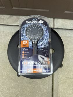 WATERPIK Power Pulse- 6 Spray Handheld Shower 