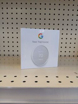 NEW Google Nest Thermostat, Charcoal GA02081- US Sealed
