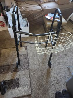 Free Walker With Basket