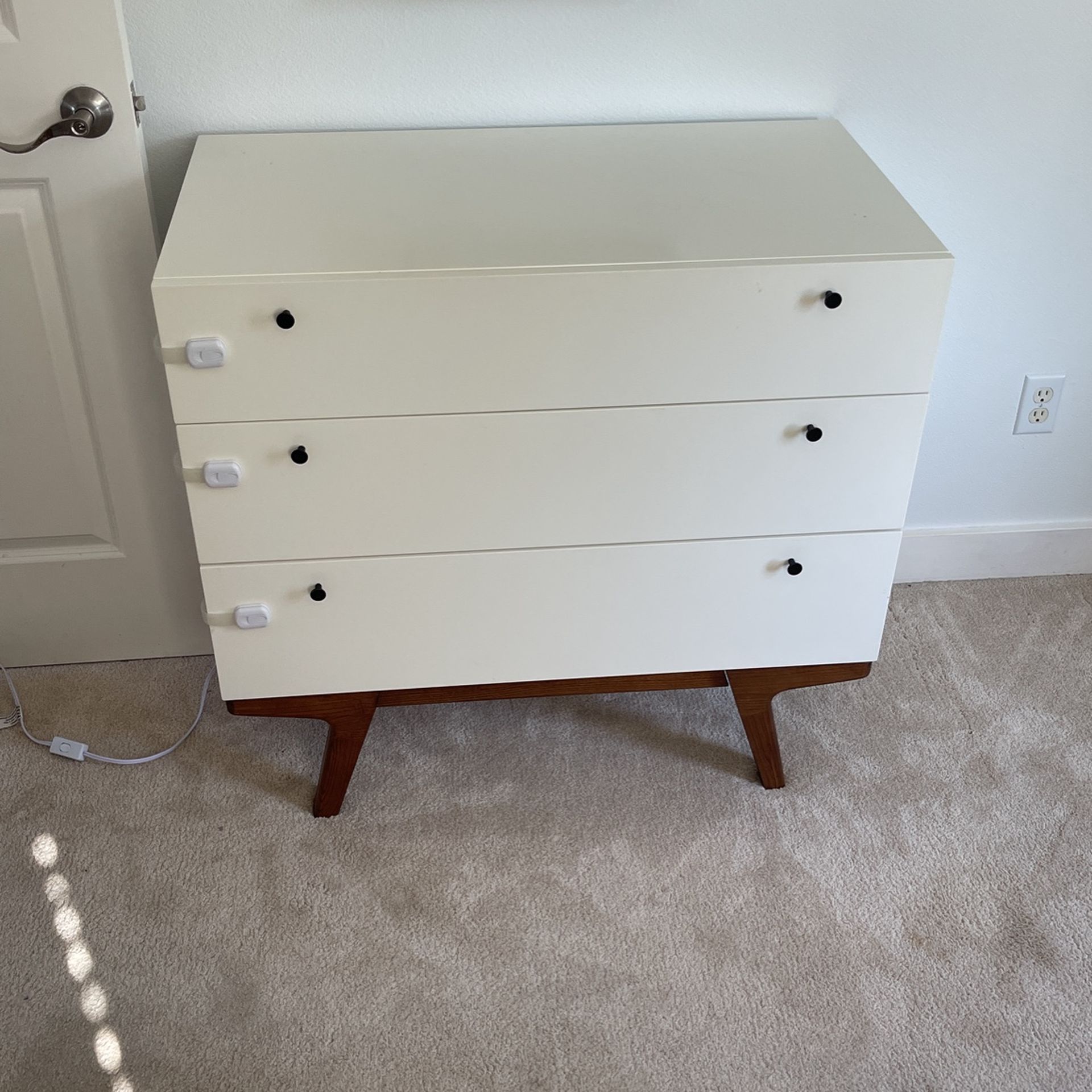 West Elm White Dresser