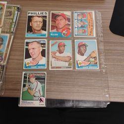 Old Topps Phillies Cards 