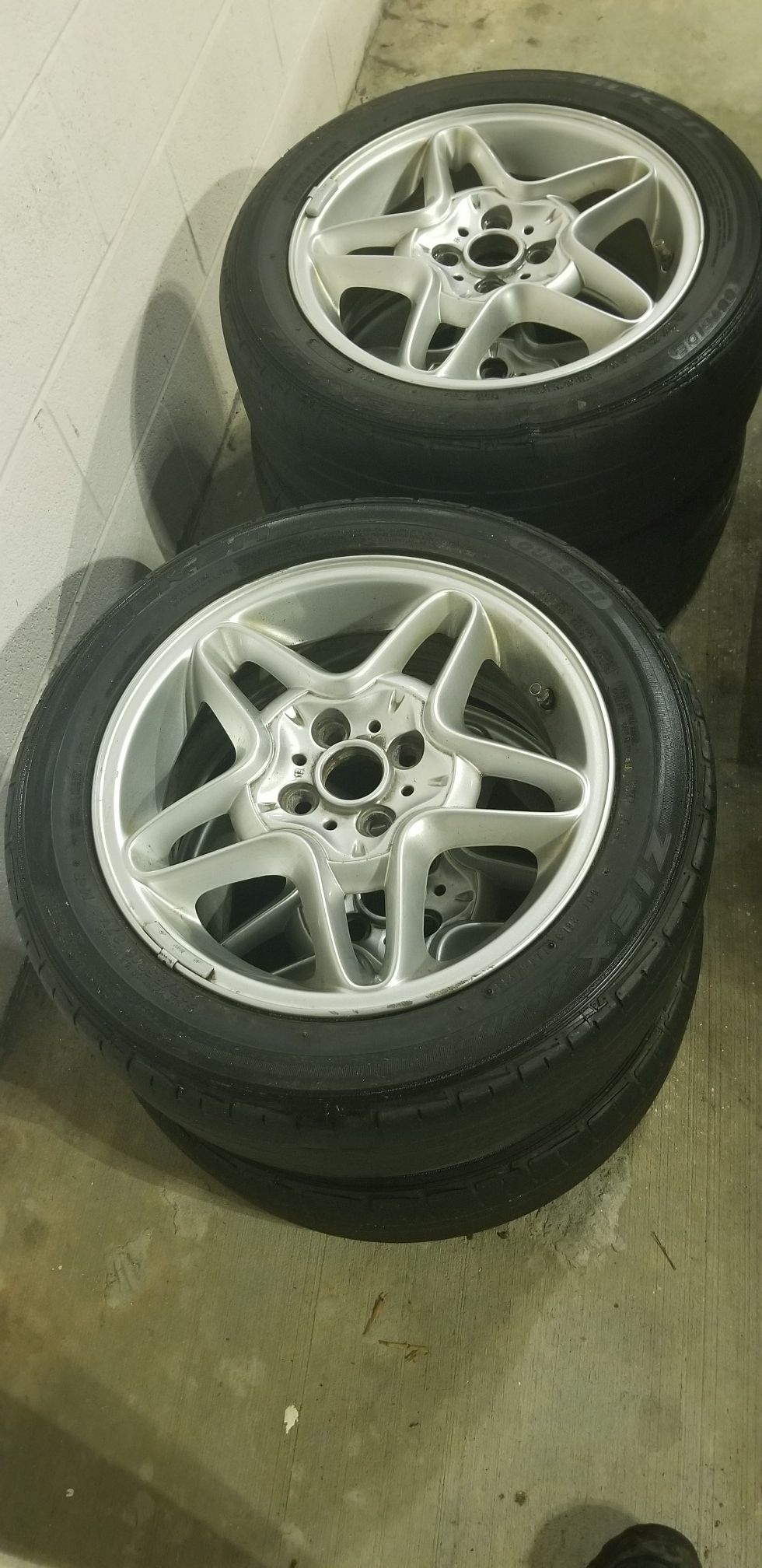 mini cooper S wheels rims with tires 16 inch 4x100