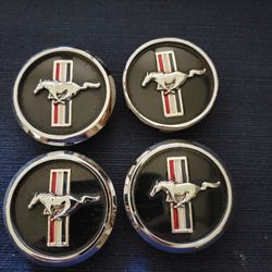 Nineteen  Ninety Four  Through Two Thousand And Four Mustang  Center Caps 