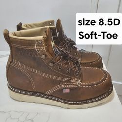Carolina Soft Toe Work Boots Size 8.5