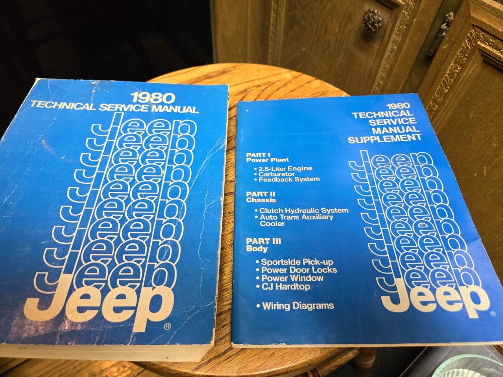 1980 Jeep Manuals
