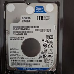 1TB WD Blue Laptop Hard Drive