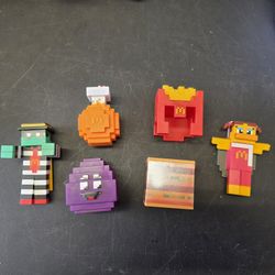 Minecraft McDonald's Toys