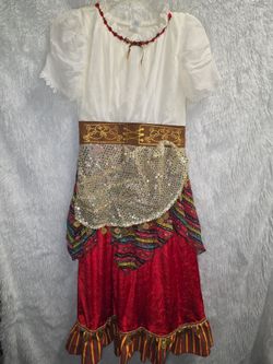 Girls Fortune Teller Halloween Costume Size 10-12